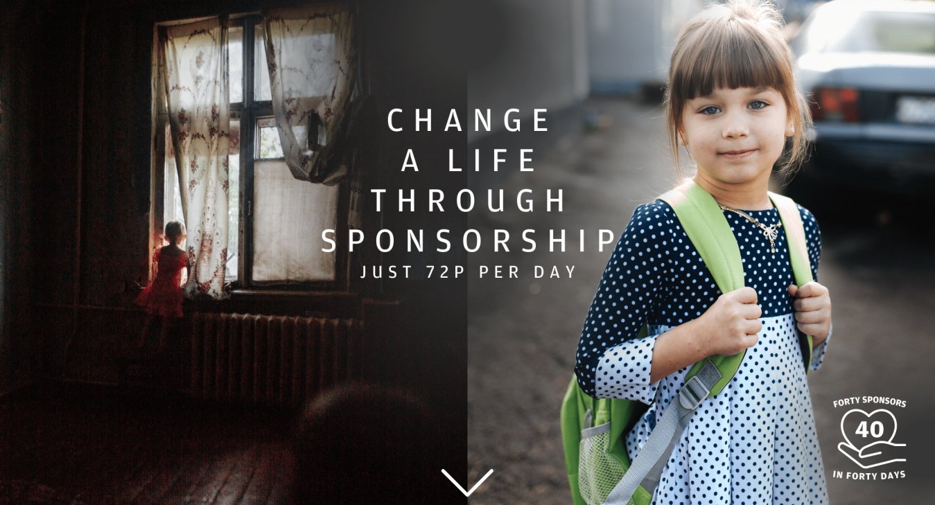 40 children and families are waiting for sponsorship